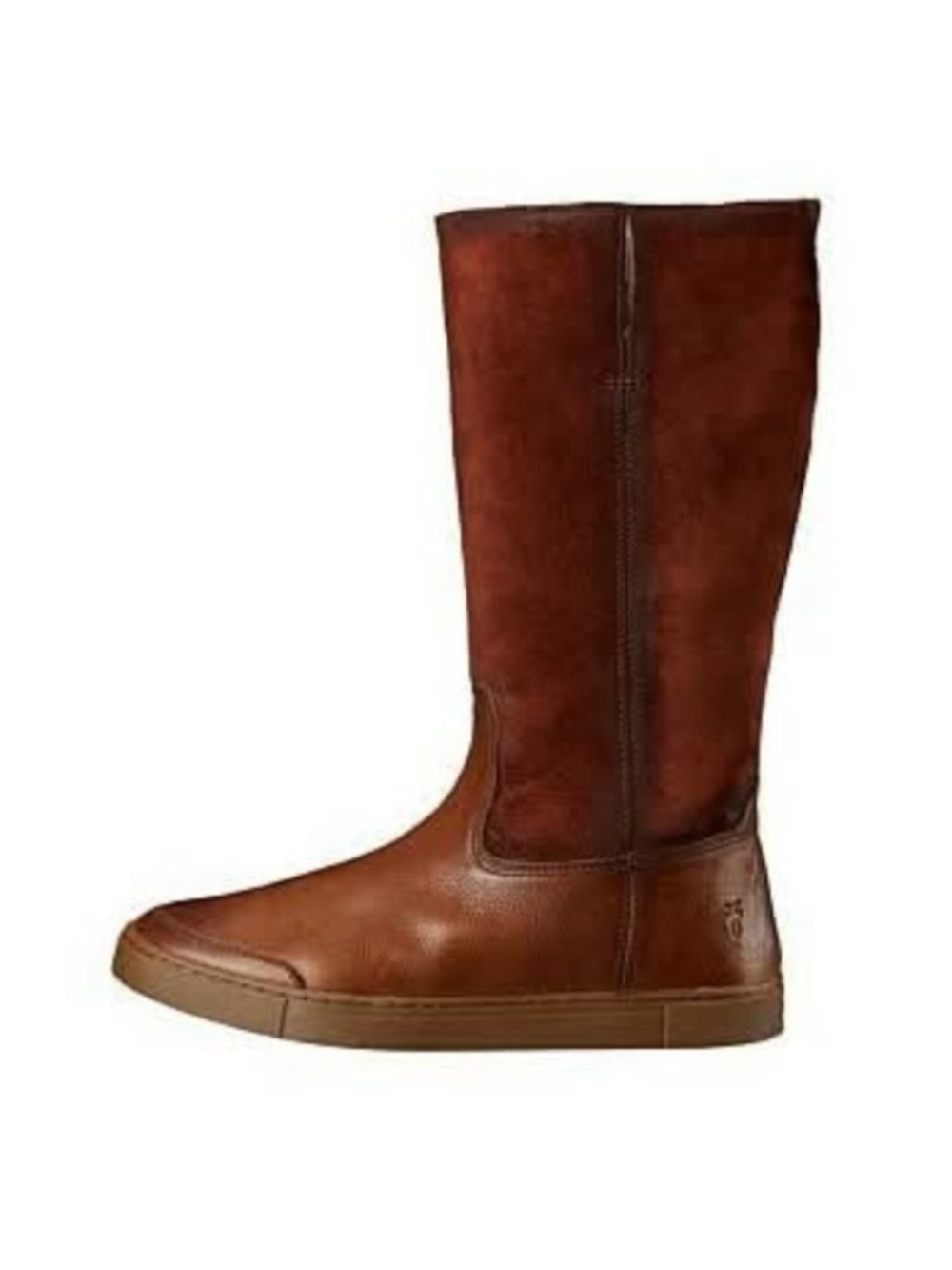Frye Womens Shearling Style Boots Gemma 3471083 Pull-On Brown Suede Size 7